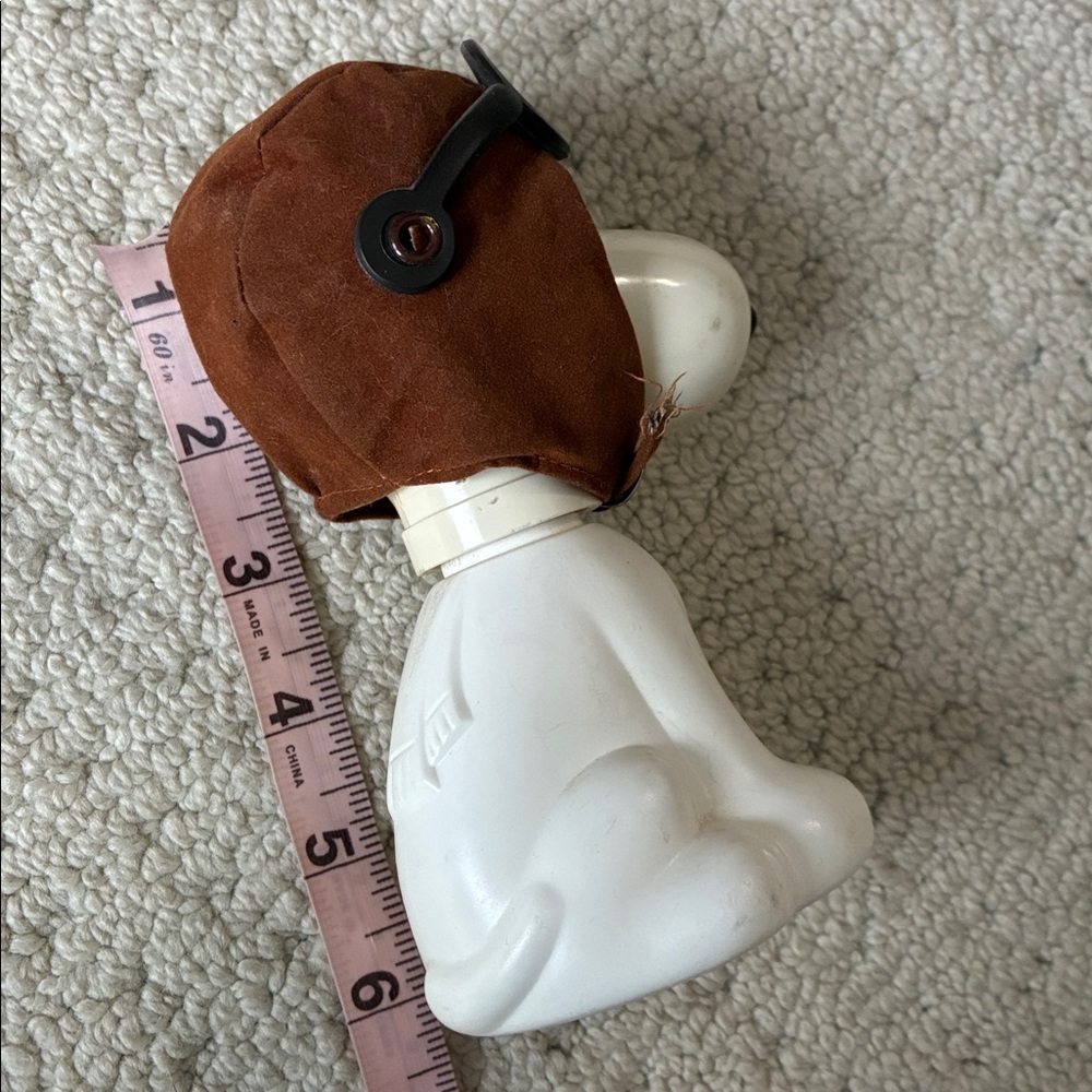 Avon Vintage Snoopy Flying Ace Bubble Bath Bottle 4 fl oz - Picture 11 of 12